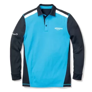 Mens Active Polo - Long Sleeve FRONT